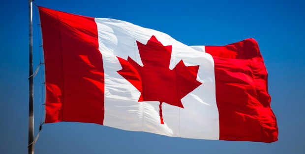 simbol gambar bendera kanada